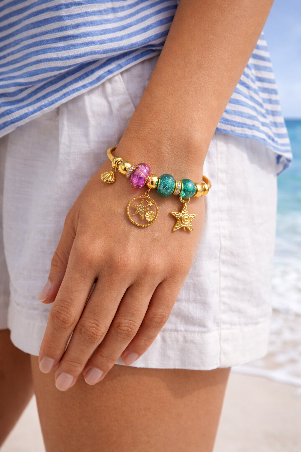 Ocean Charm Bracelet