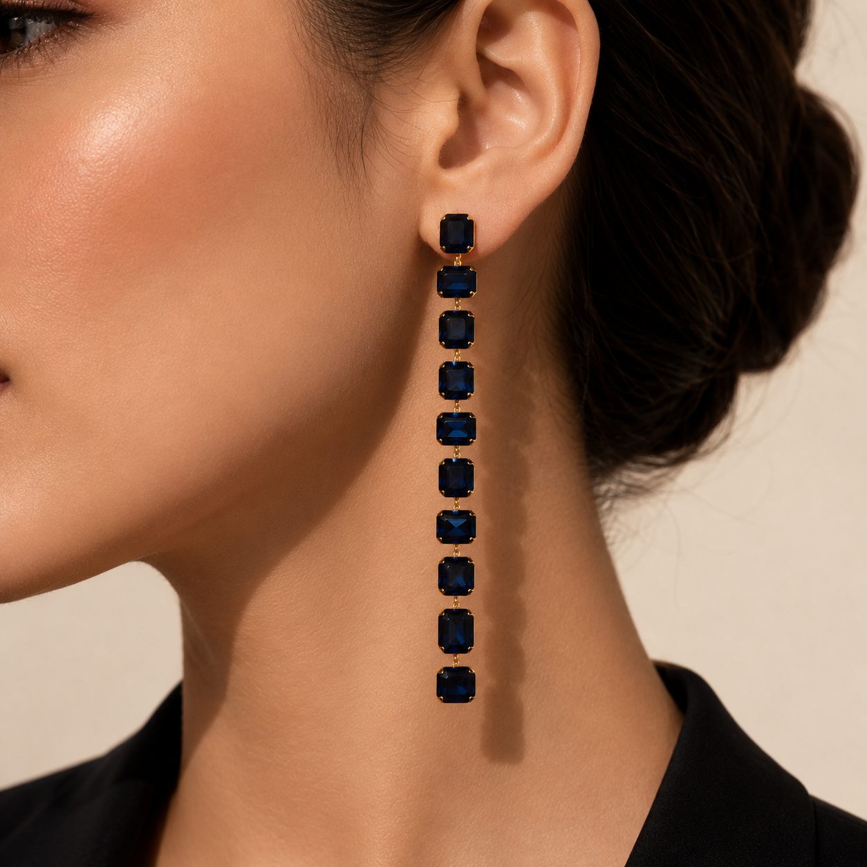 Midnight Cascade Earrings