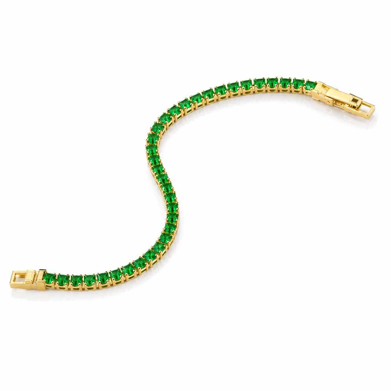Emerald Royale Tennis Bracelet