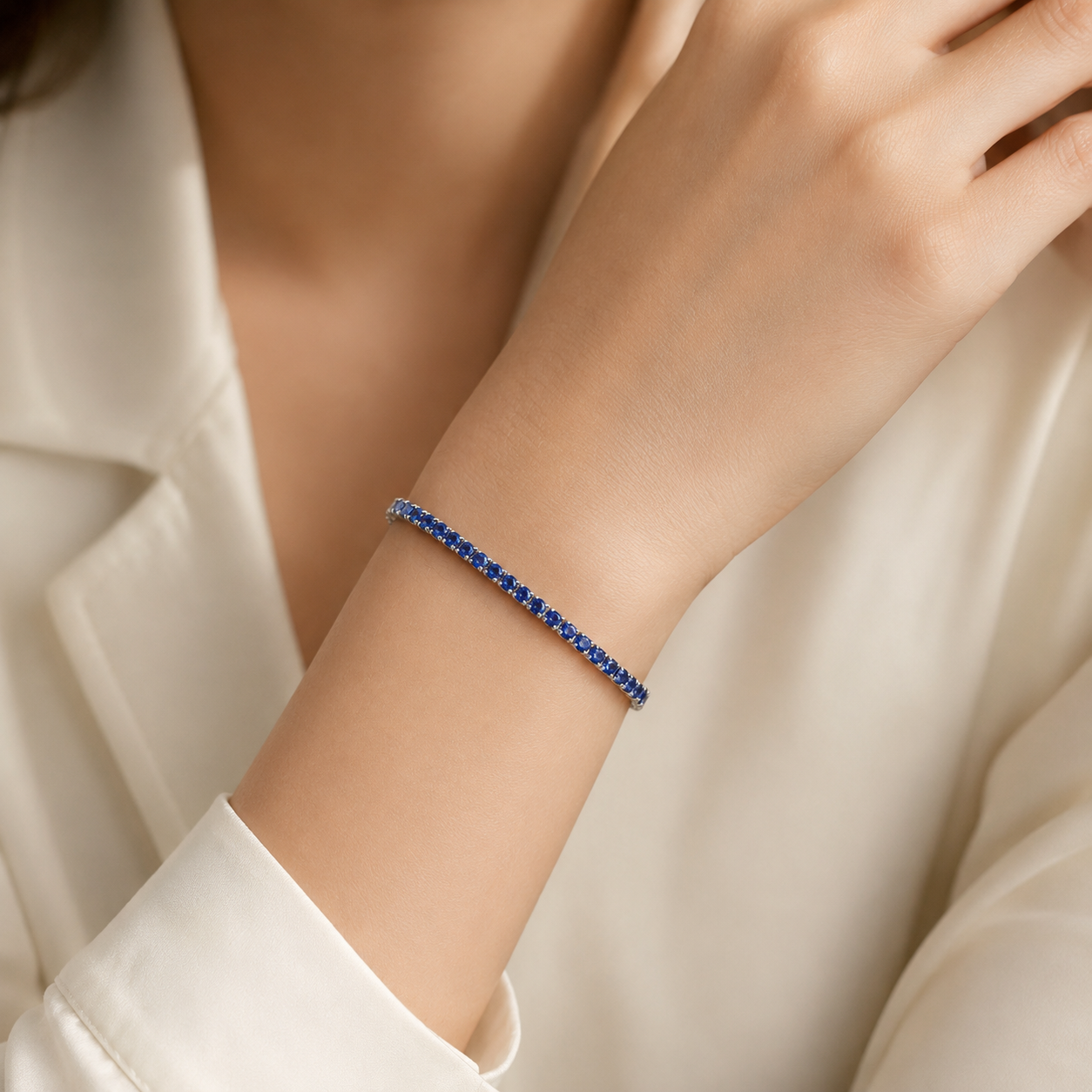 Sapphire Royale Tennis Bracelet