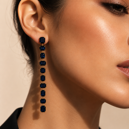 Midnight Cascade Earrings