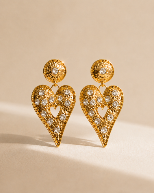 Amour Heart Earrings