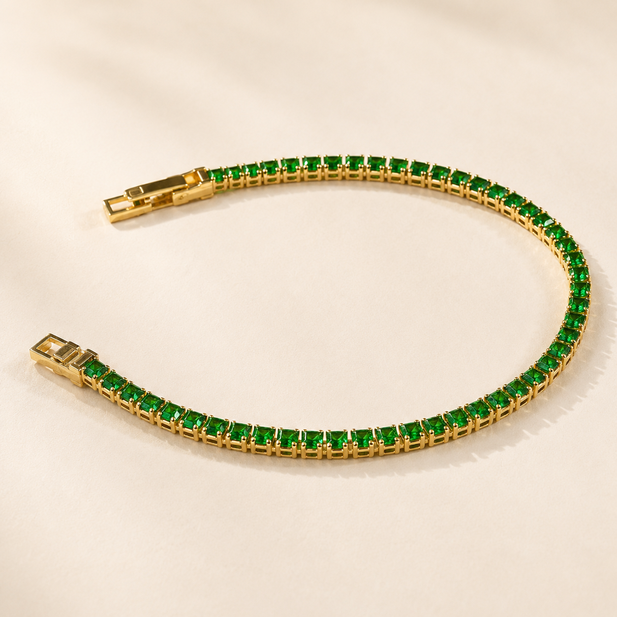 Emerald Royale Tennis Bracelet