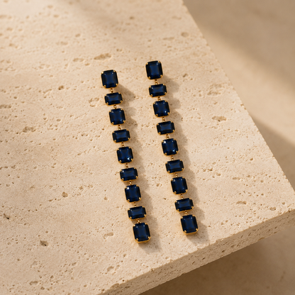 Midnight Cascade Earrings