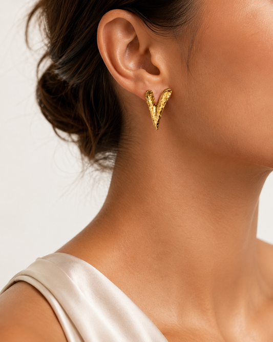 Molten Heart Earrings