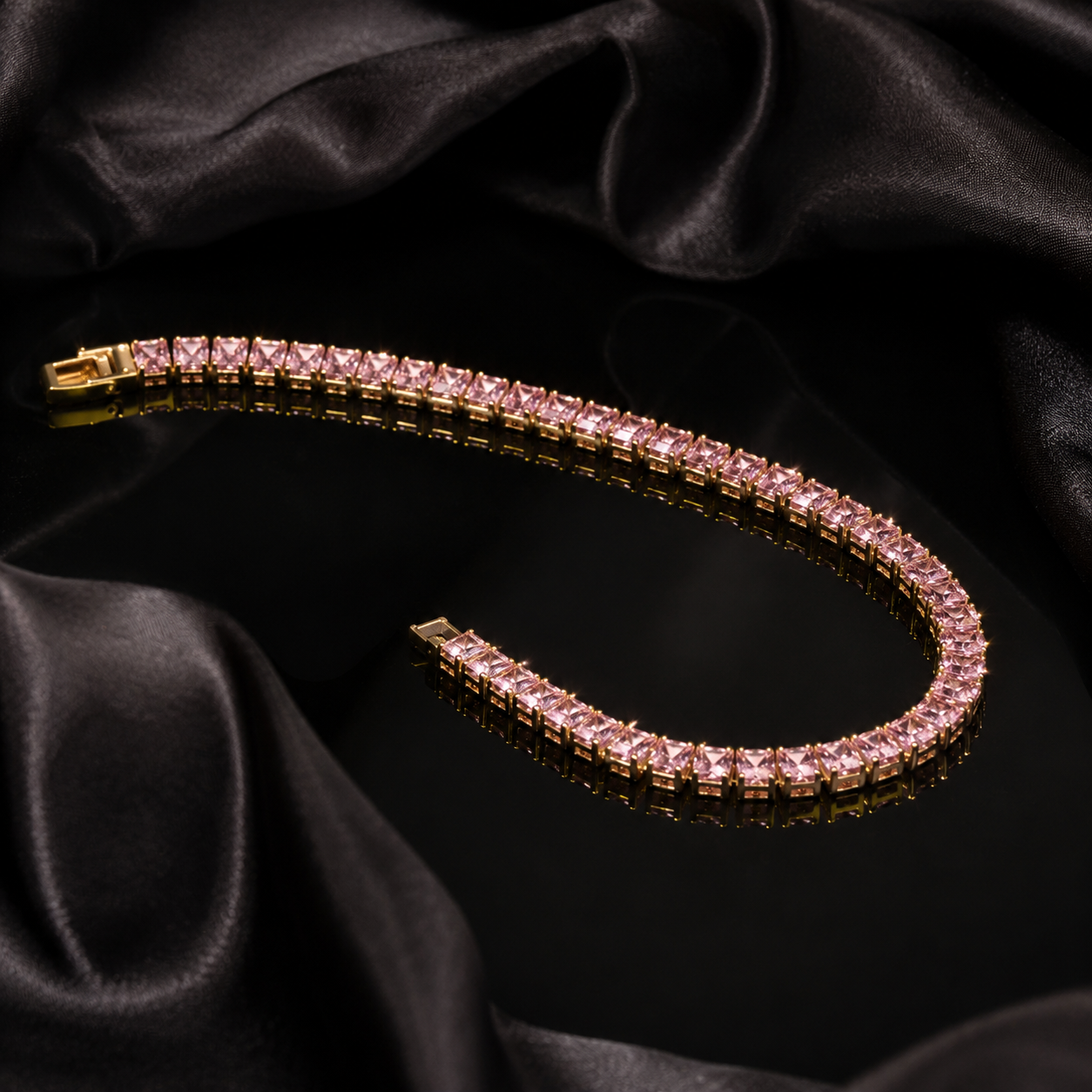 Rosé Luxe Tennis Bracelet
