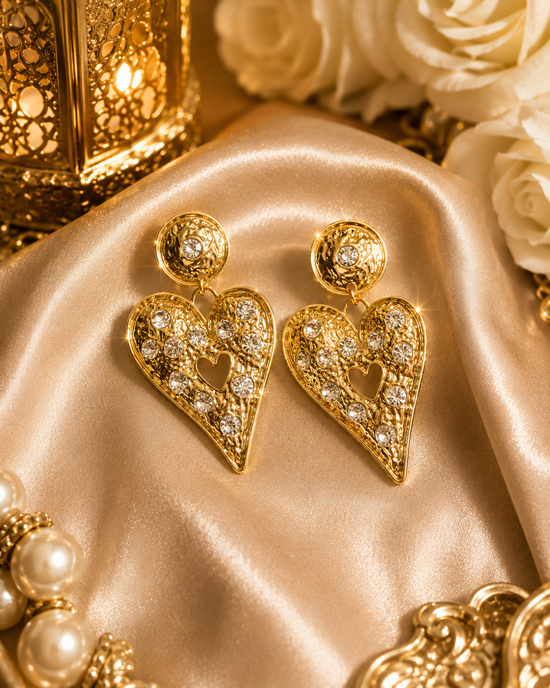 Amour Heart Earrings
