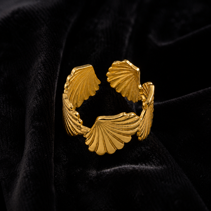 Seashell Statement Ring