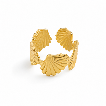 Seashell Statement Ring