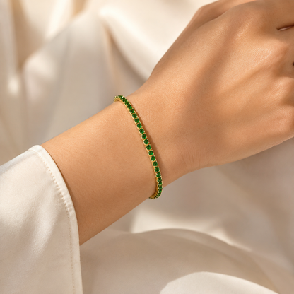 Emerald Royale Tennis Bracelet