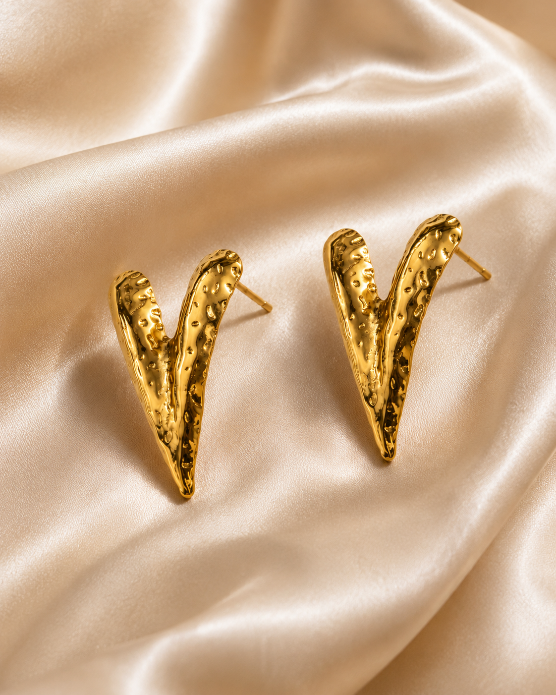 Molten Heart Earrings