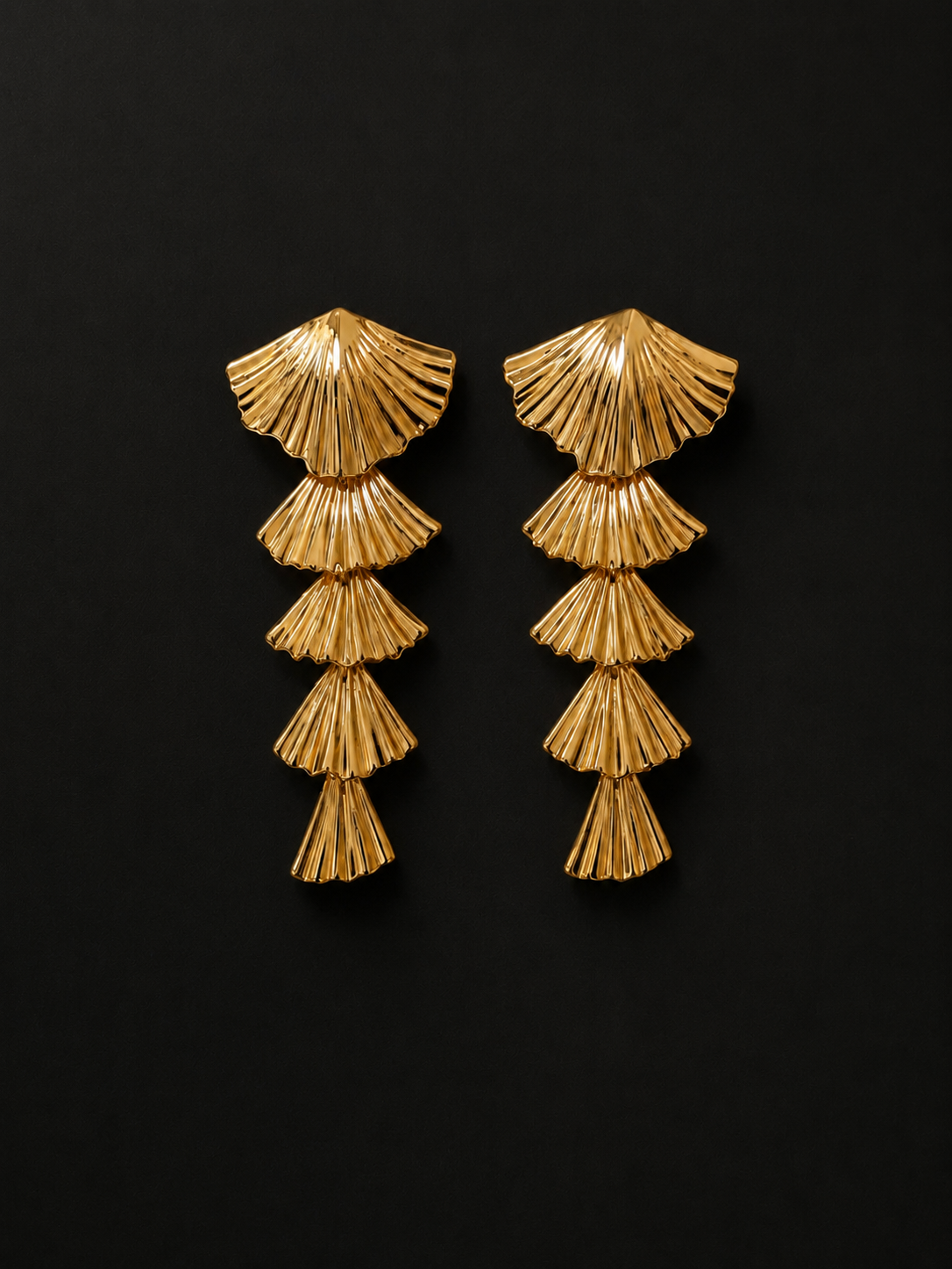 Gilded Shell Earrings