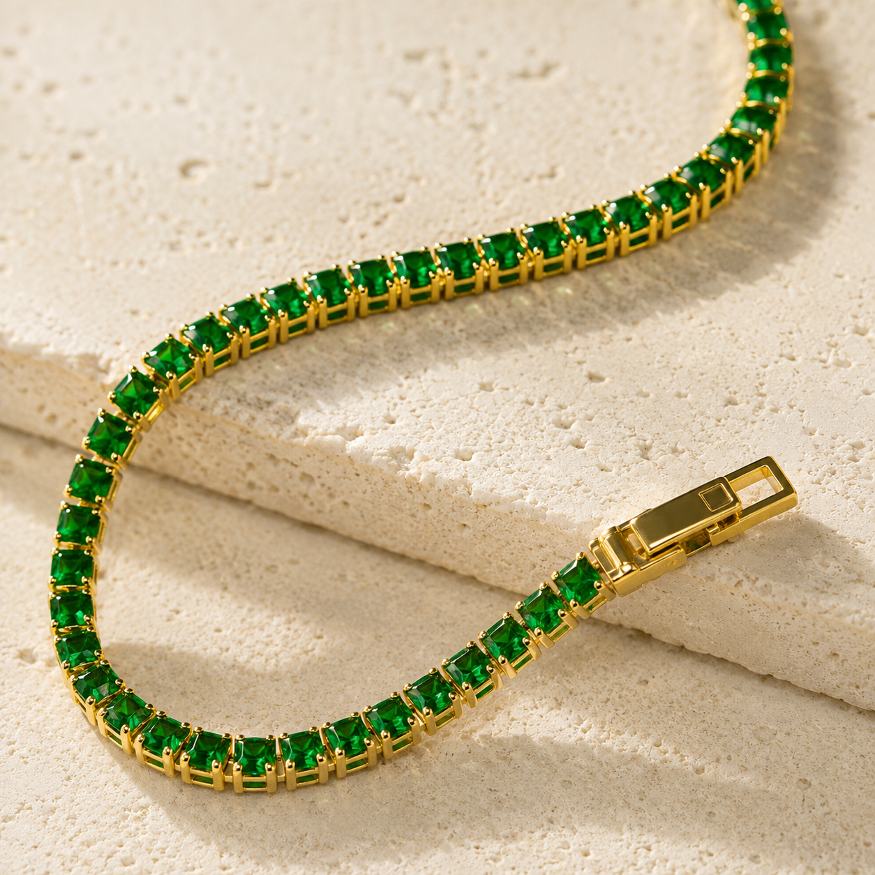 Emerald Royale Tennis Bracelet